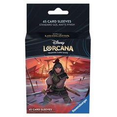 Disney Lorcana TCG Rise of the Floodborn Card Sleeves (65-Count) - Mulan